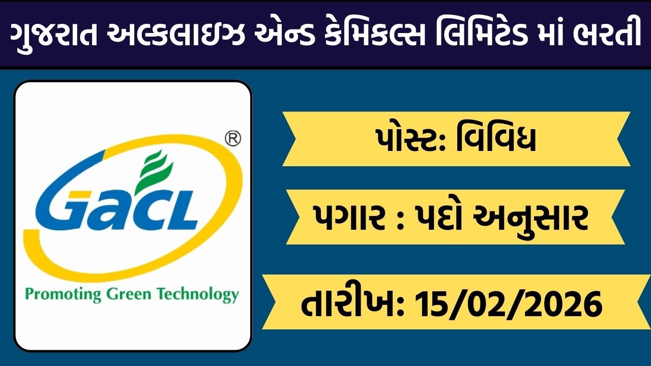 GACL Recruitment 2026